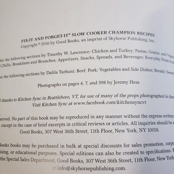 Fix It & Forget It Slow Cooker Crockpot Cookbook Binder 450 Recipes - Picture 5 of 12